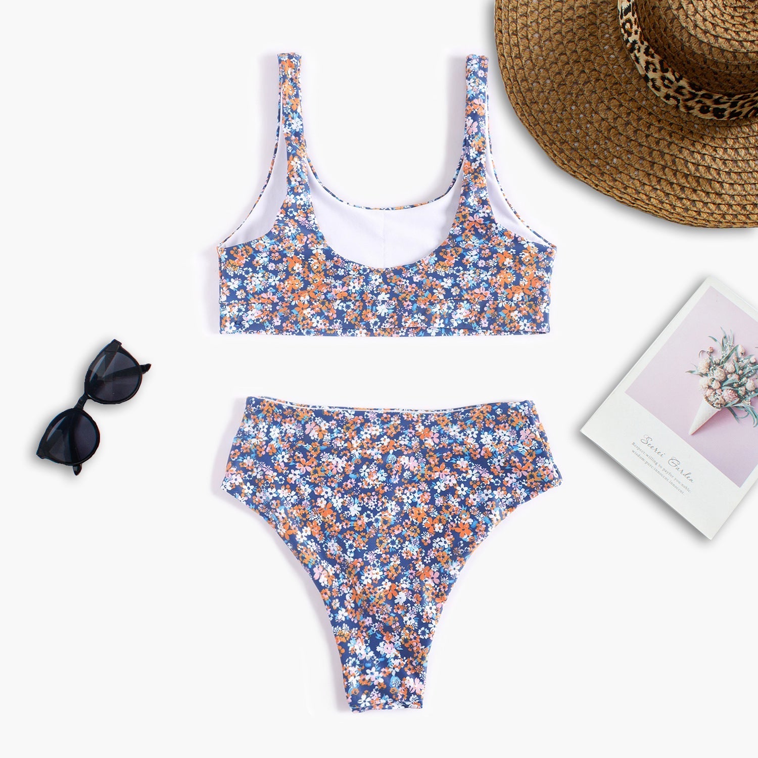 Floral Bikini Swimsuit Women Split Swimsuit Order Bella Mia